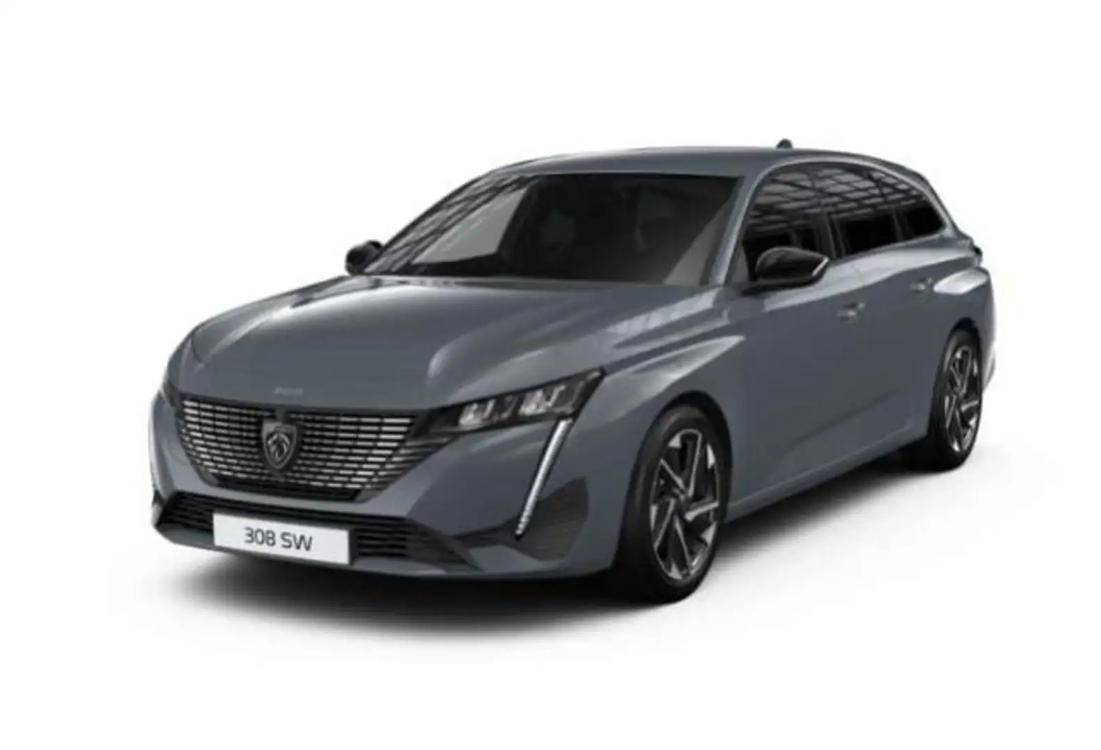 Peugeot 308 SW ALLURE HYBRID 136 e-DSC6 Gris - 2