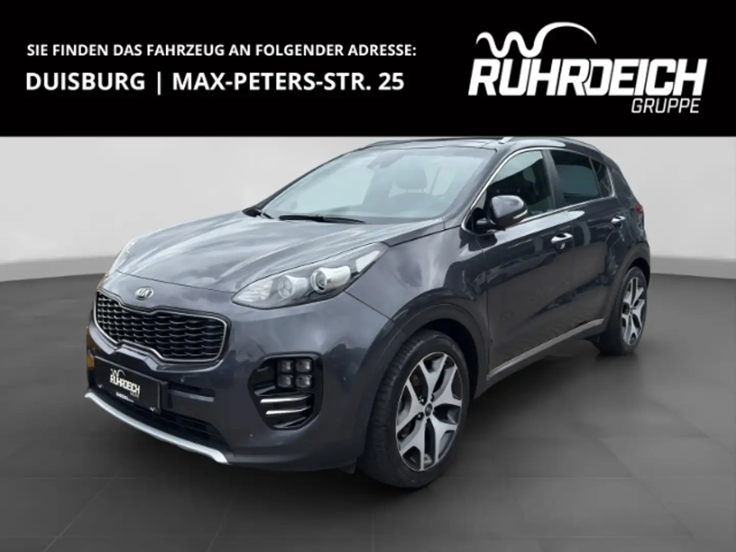 Kia Sportage GT-Line 1.6 T-GDI +PANO+NAVI+CAM+SHZ+LHZ+ Grey - 1