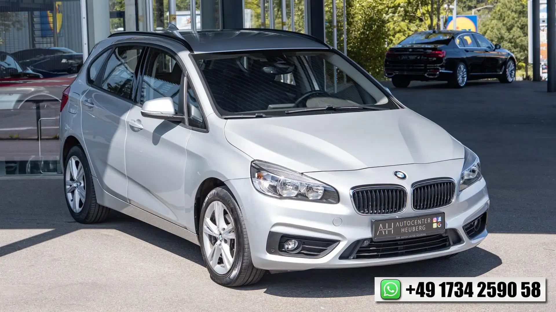 BMW 218 i Advantage NAVI*PDC*TEMP Zilver - 1