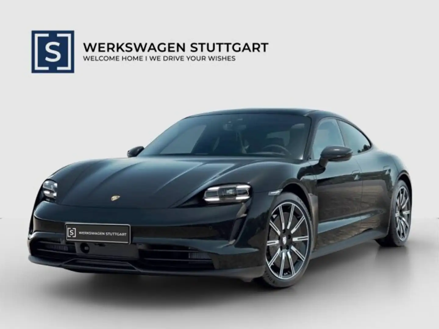 Porsche Taycan Plus Panorama I Beifahrer Display Navi/Pano.-Dach/Autom./Klima/LED/eSitz./Tempomat/Radioempfang digital (DAB+) Schwarz - 1