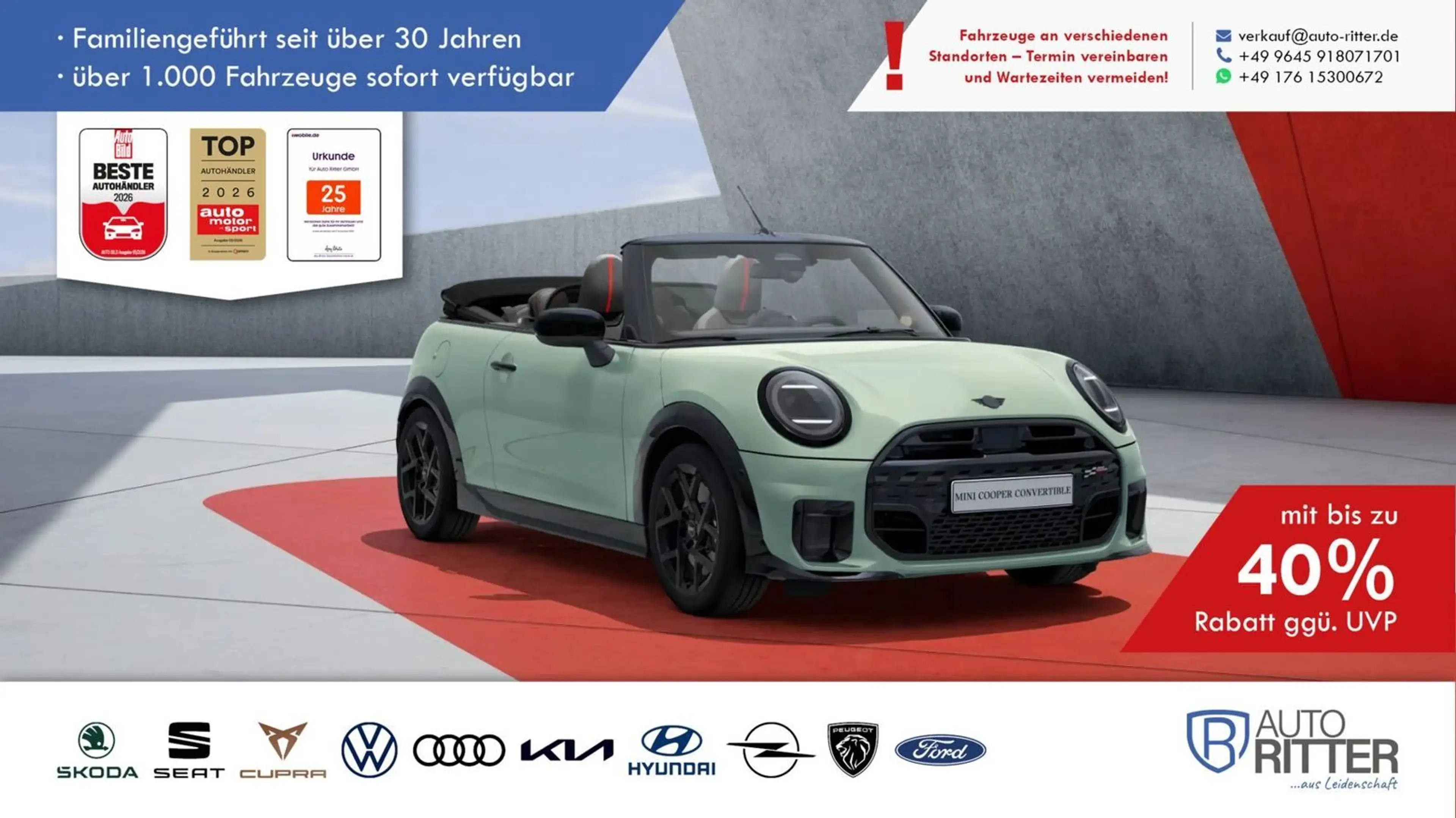 MINI Cooper Cabrio Cooper S Cabrio John Cooper Works Trim ACC|Hu...