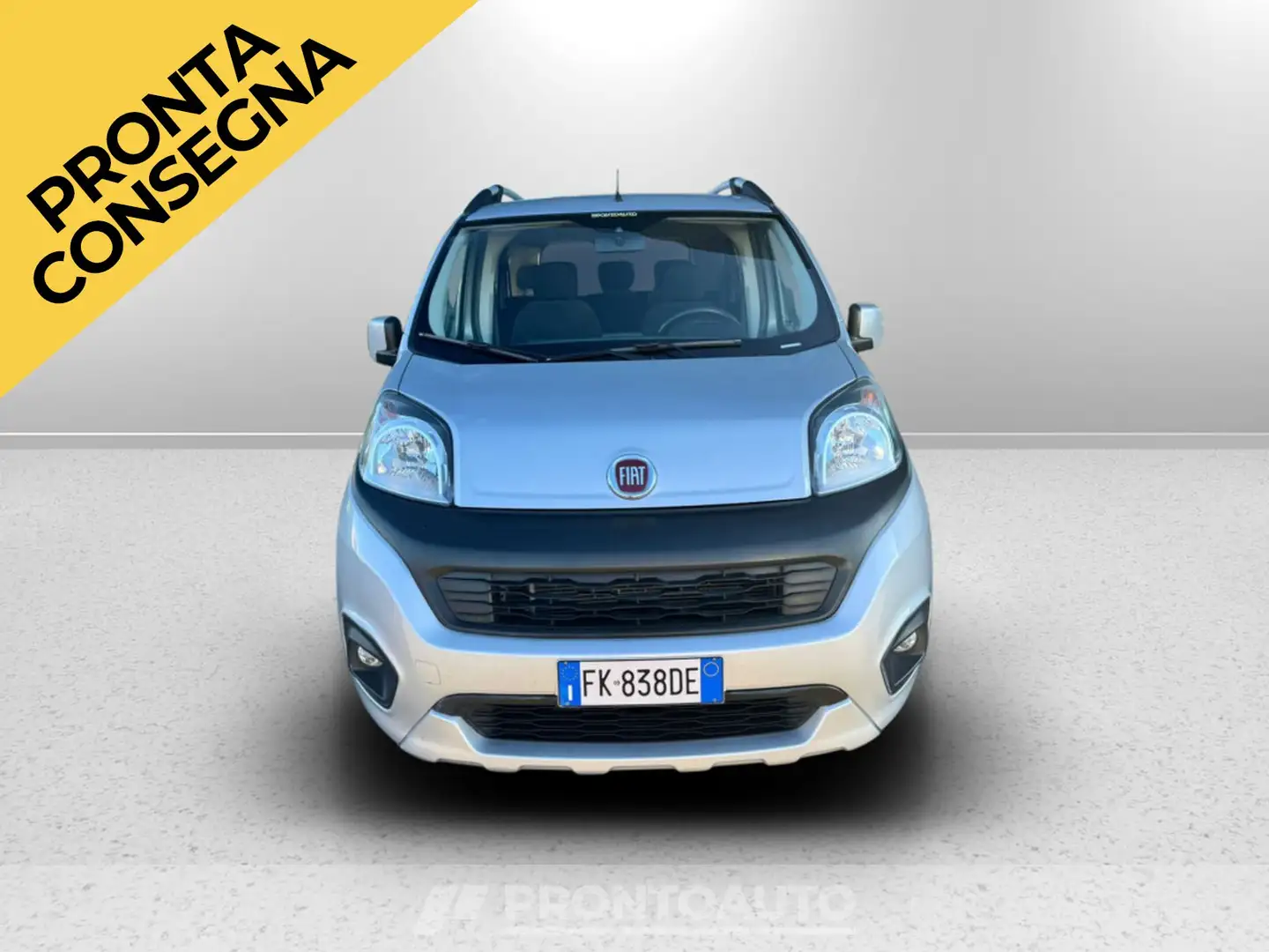 Fiat Qubo 1.3 mjt 16v lounge 80cv Grijs - 2