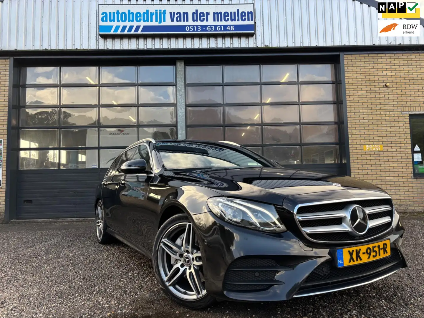 Mercedes-Benz E 200 Estate d Ambition AMG PAKKET DEALERAUTO! Noir - 1