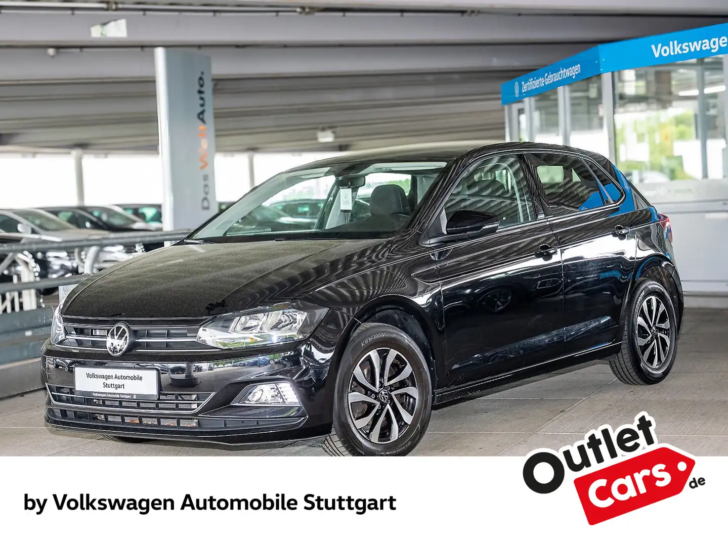 Volkswagen Polo Active 1.0 TSI DSG Bluetooth PDC SHZ Noir - 1