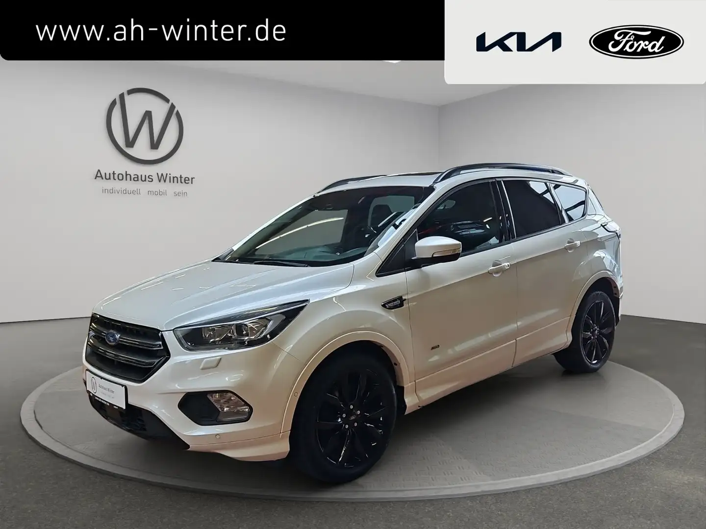 Ford Kuga 1,5 Ecoboost AT 4WD ST-Line Pano Sony Xenon Navi Weiß - 1