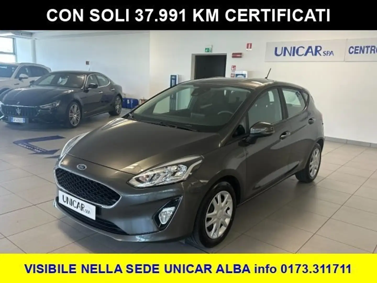 Ford Fiesta 1.000 BENZINA HYBRID 125 CV CONNECT Grigio - 1