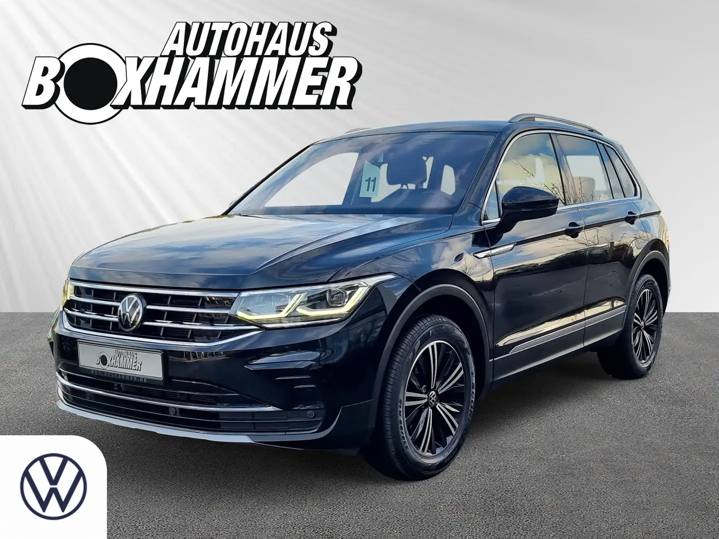 Volkswagen Tiguan 2.0 TSI DSG 4Motion Elegance NAVI+AHK+ELE.HECKKLA Schwarz - 2