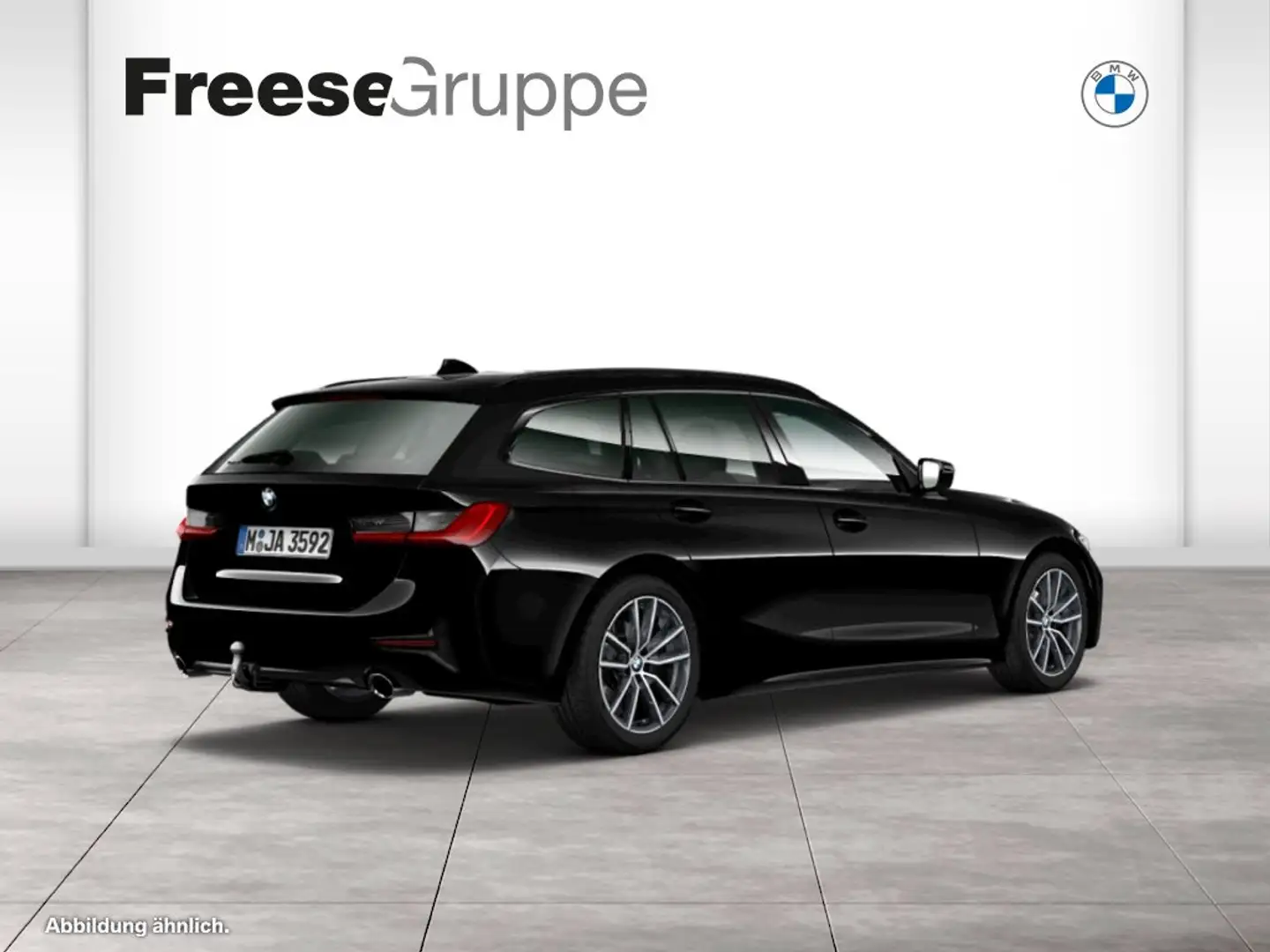 BMW 320 d Touring Sport Line Head-Up HiFi DAB LED Zwart - 2