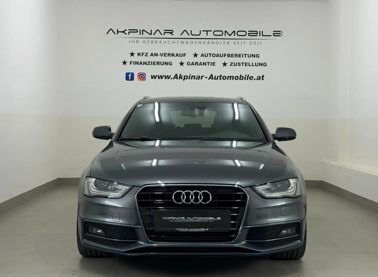 Audi A4 2.0 TDI quattro S-line Sport Edition Grau - 2