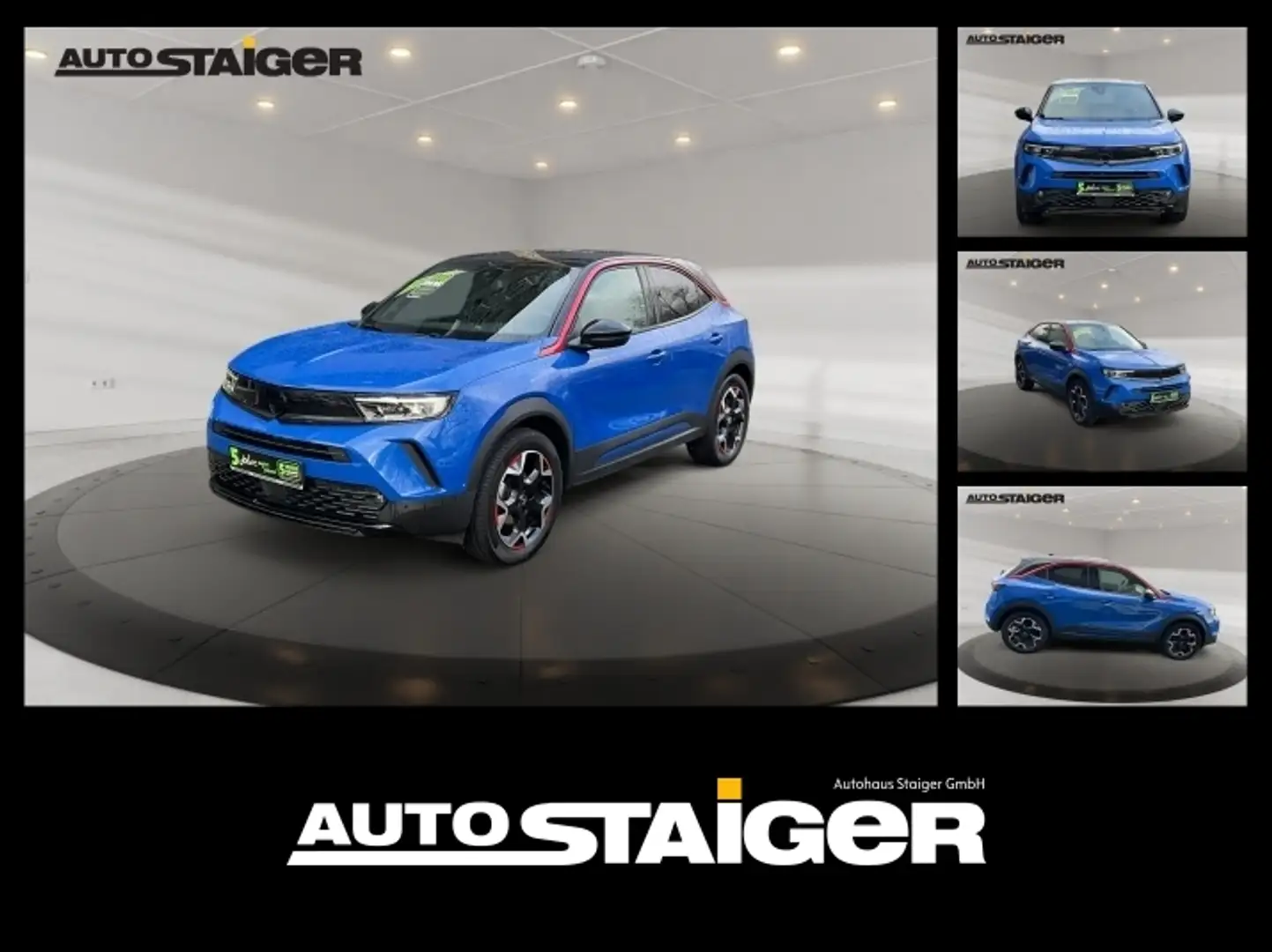 Opel Mokka 1.2 Turbo GS Line Klimaauto Sitzheizung Azul - 1