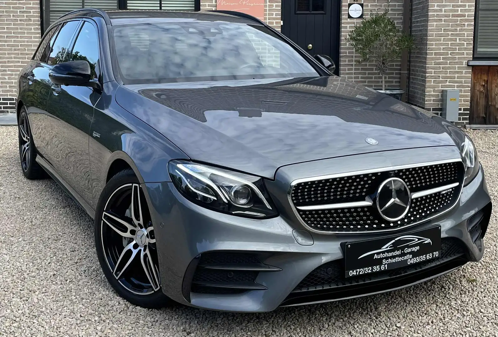 Mercedes-Benz E 43 AMG AMG E 43 4Matic T *Airmatic *360° *Adapt Cruise Gris - 1