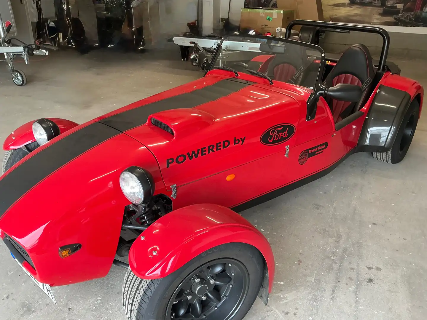 Westfield SE LOTUS SUPER SEVEN WIDE BODY H-Zulassung Rot - 2