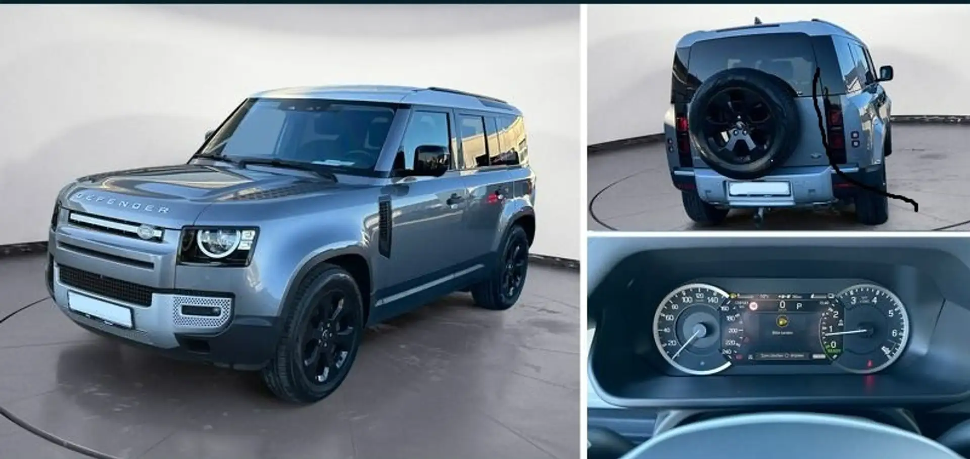 Land Rover Defender 110 2.0 Si4 PHEV HSE AWD Aut. 404 Gris - 2