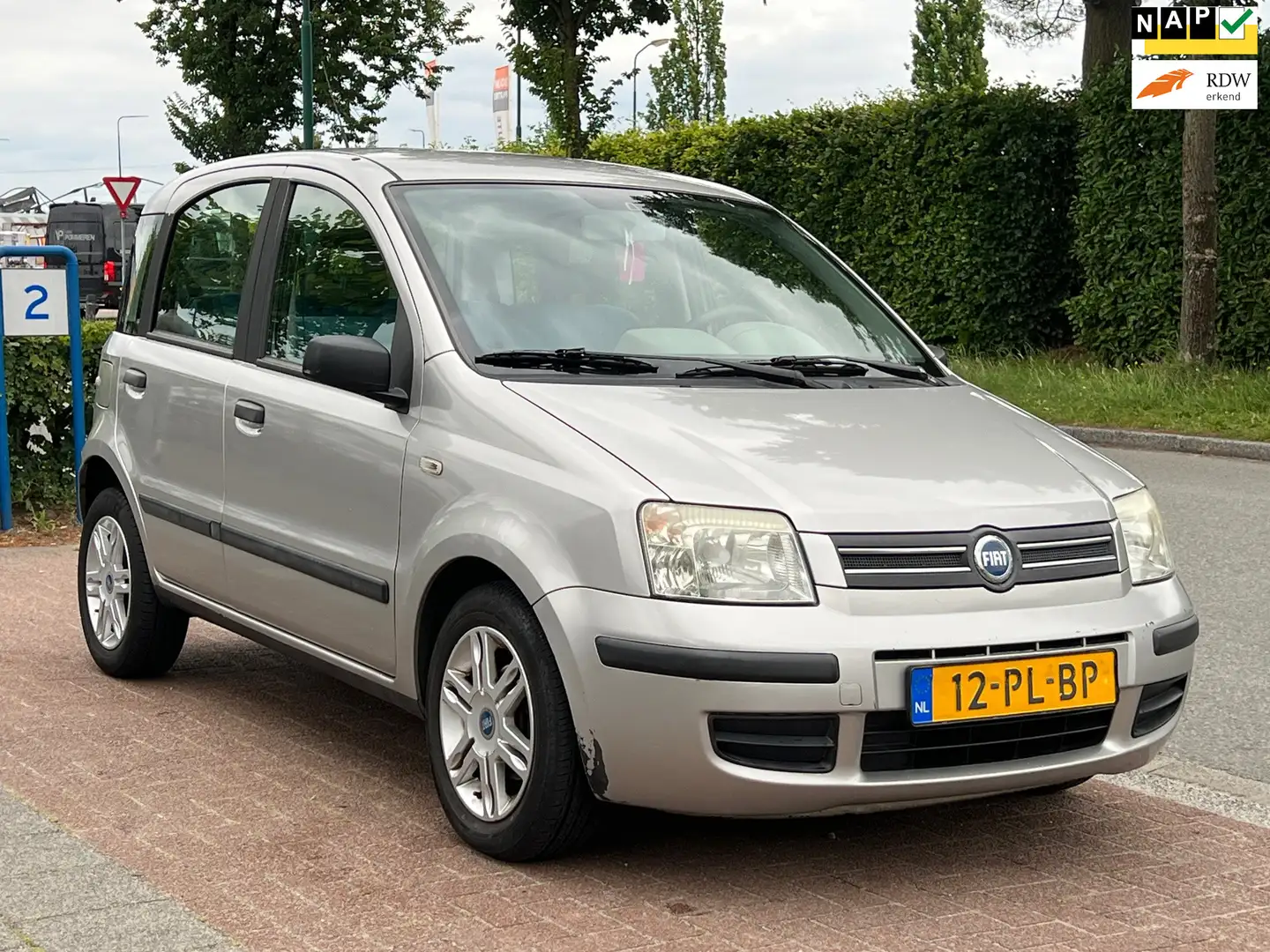 Fiat Panda 1.2 *AUTOMAAT|102.397KM NAP| GOED ONDERHOUDEN Grijs - 1