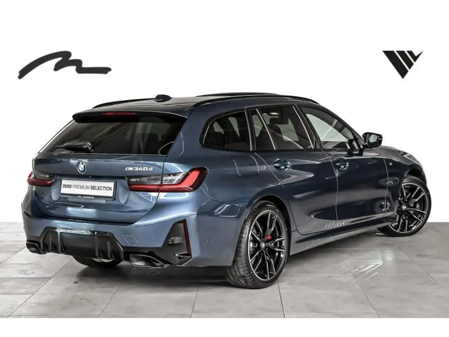 BMW 340 d xDrive -2ans/jaar garantie-NEW PRICE: 99.169€ Blauw - 2