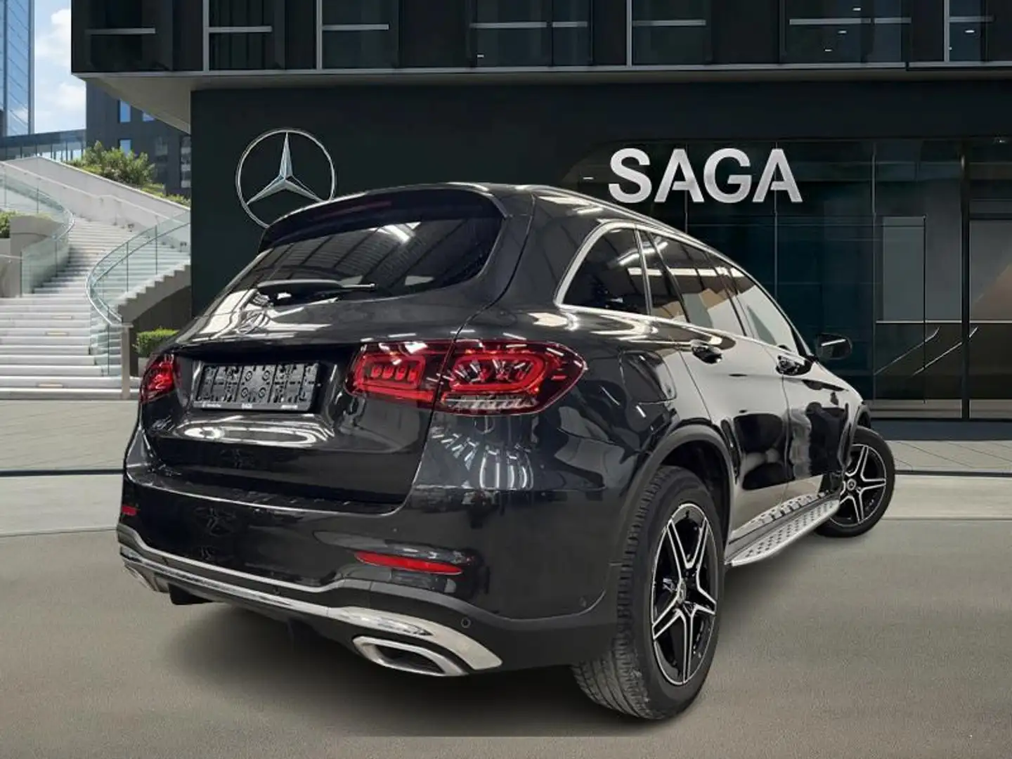 Mercedes-Benz GLC 200 d Pack AMG Gris - 2
