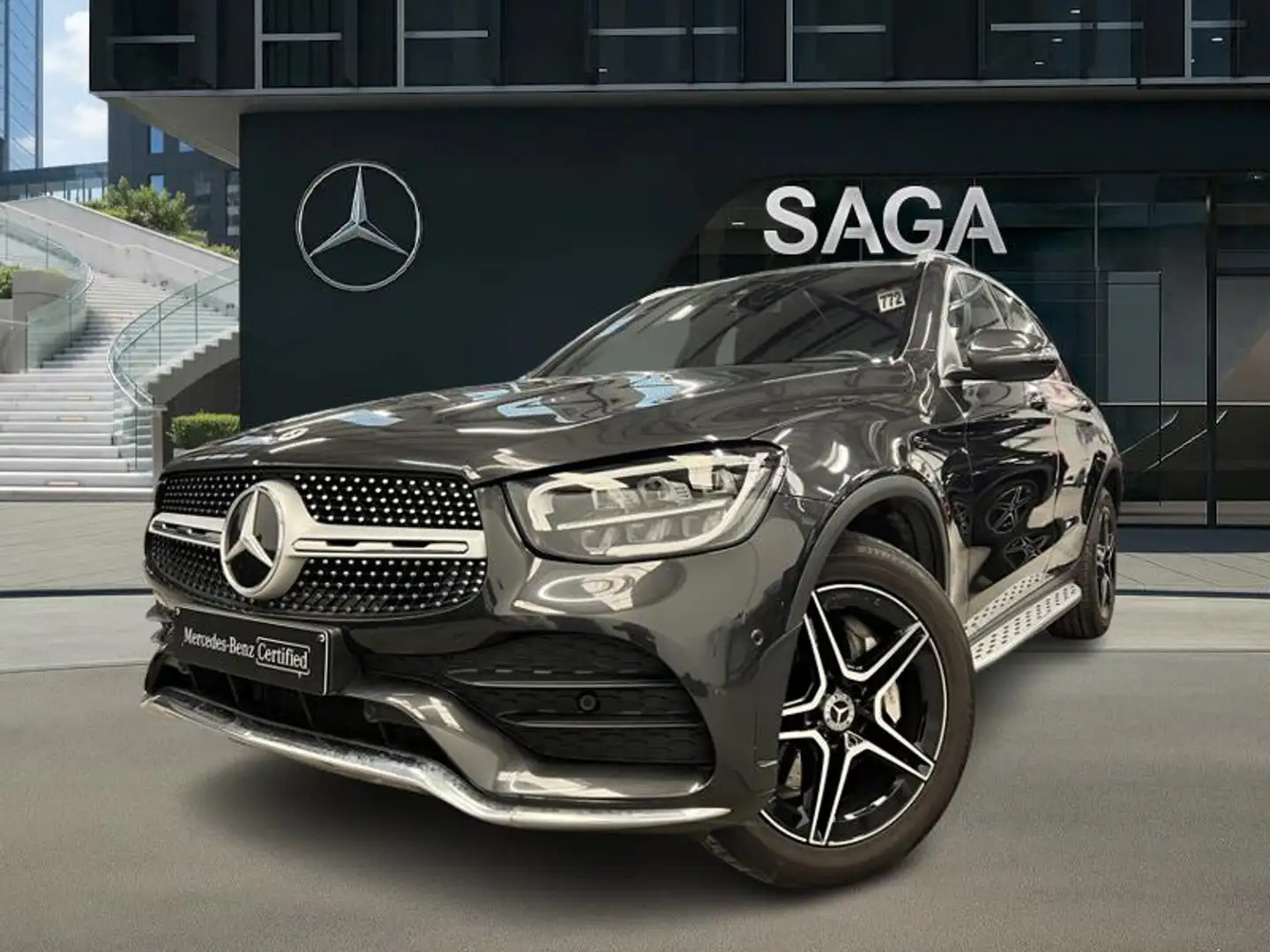 Mercedes-Benz GLC 200 d Pack AMG Gris - 1