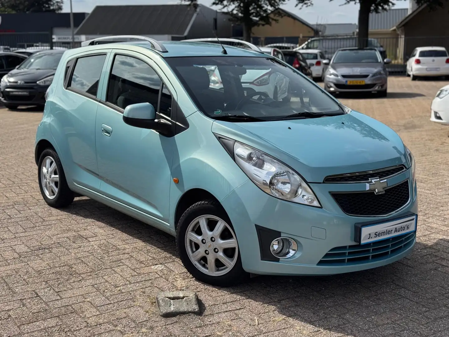 Chevrolet Spark 1.2 16V AIRCO APK 08-2027 105DKM MFSTUUR LMVELGEN Bleu - 2