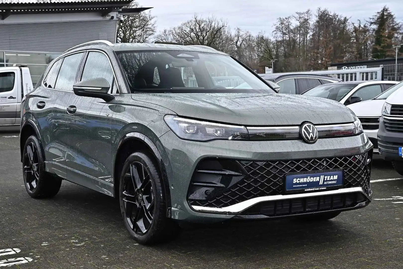 Volkswagen Tiguan 2.0 TDI DSG 4 Motion R-line Grün - 2