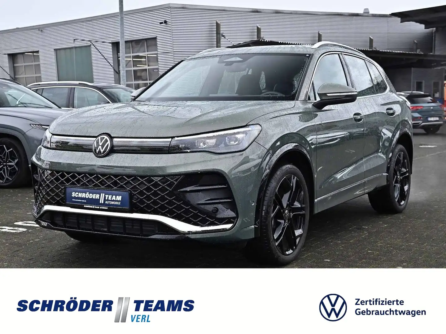 Volkswagen Tiguan 2.0 TDI DSG 4 Motion R-line Grün - 1