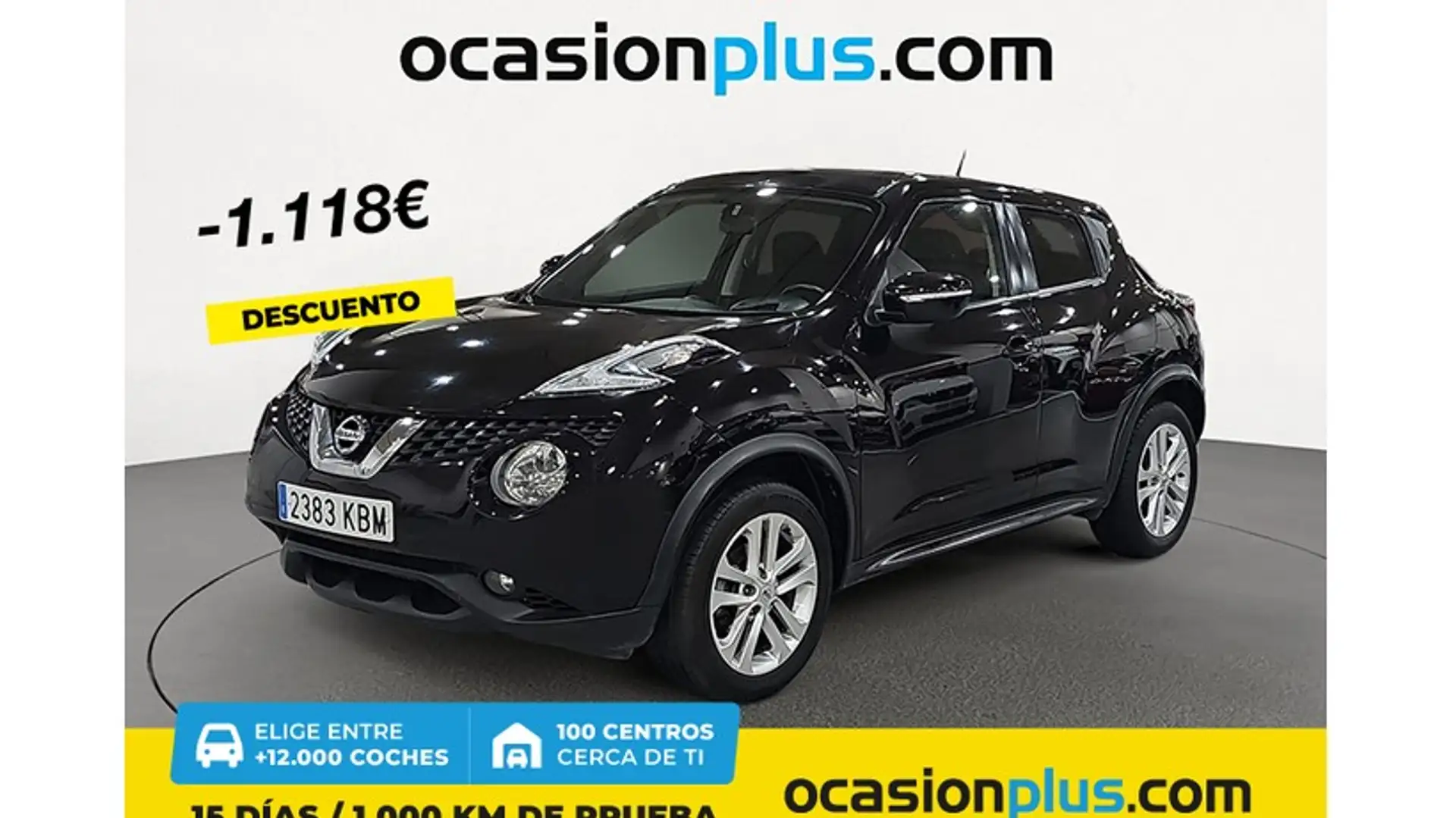 Nissan Juke 1.2 DIG-T Fun 4x2 115 Negro - 1