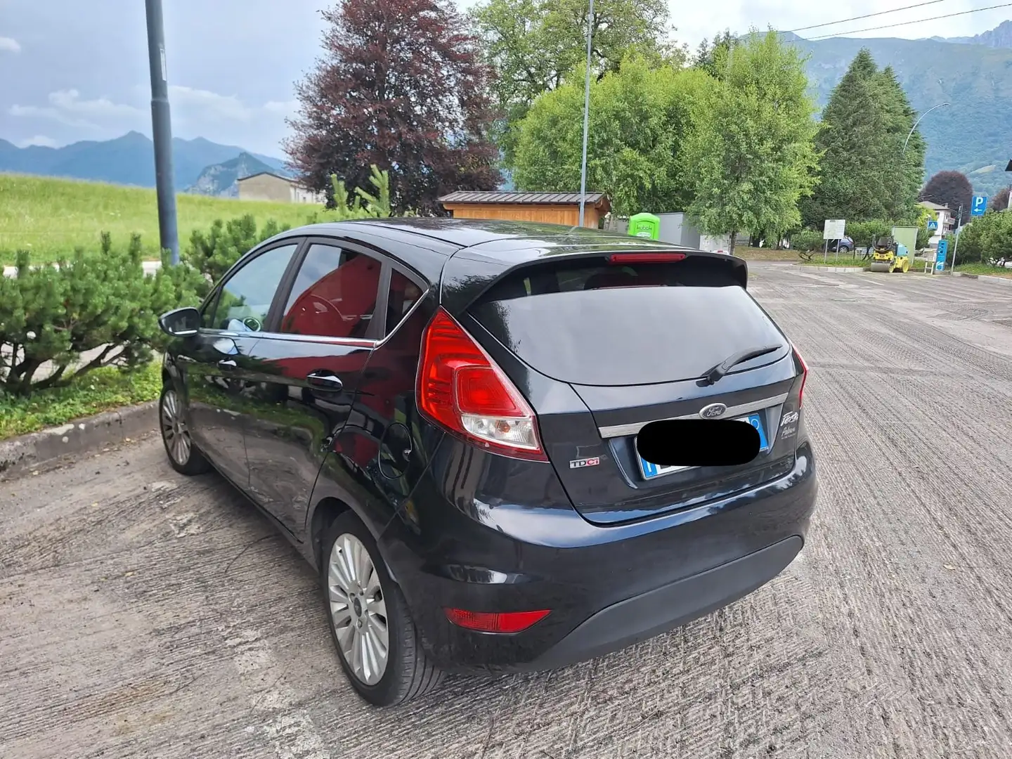 Ford Fiesta Fiesta VI 2013 5p 1.5 tdci Titanium 75cv Nero - 1