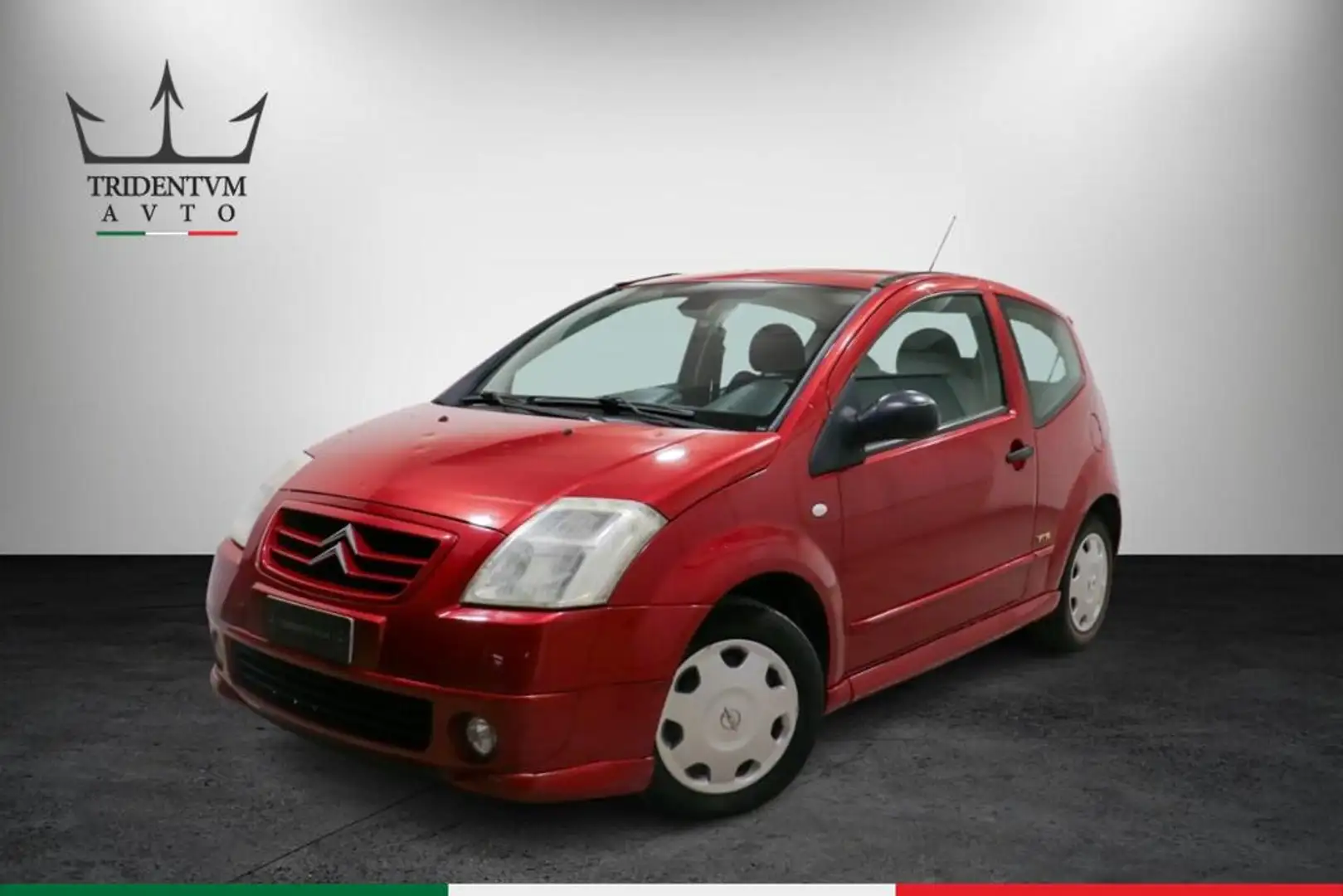 Citroen C2 1.4 Vtr (energy) cmp5 (sensodrive) Rojo - 1