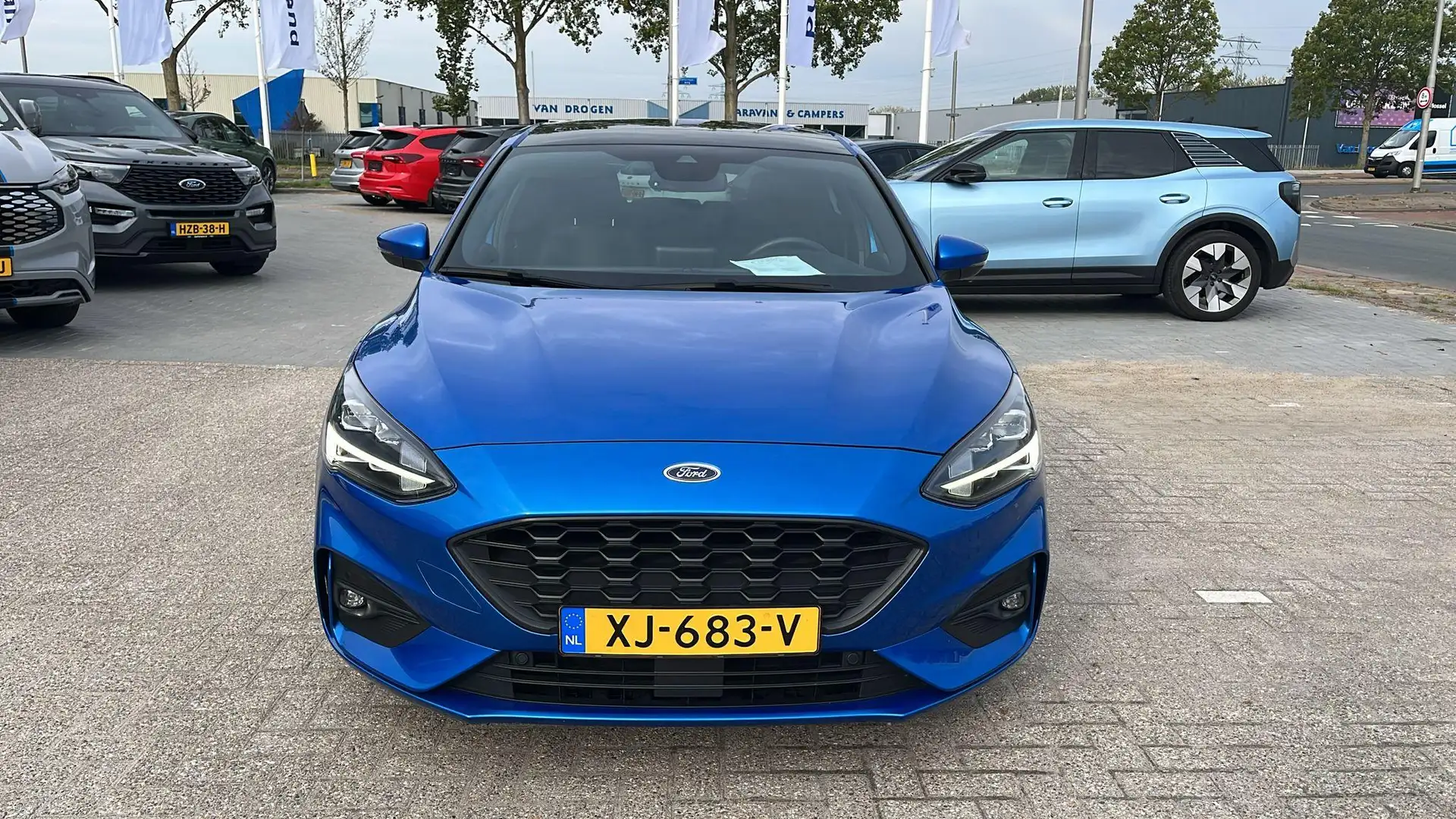 Ford Focus 1.0 EcoBoost ST Line Business 125pk Panorama dak | Bleu - 2