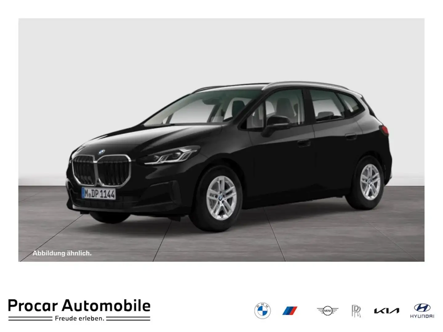 BMW 220 i Active Tourer HUD ACC AHK RFK NAVI LED DAB Schwarz - 1