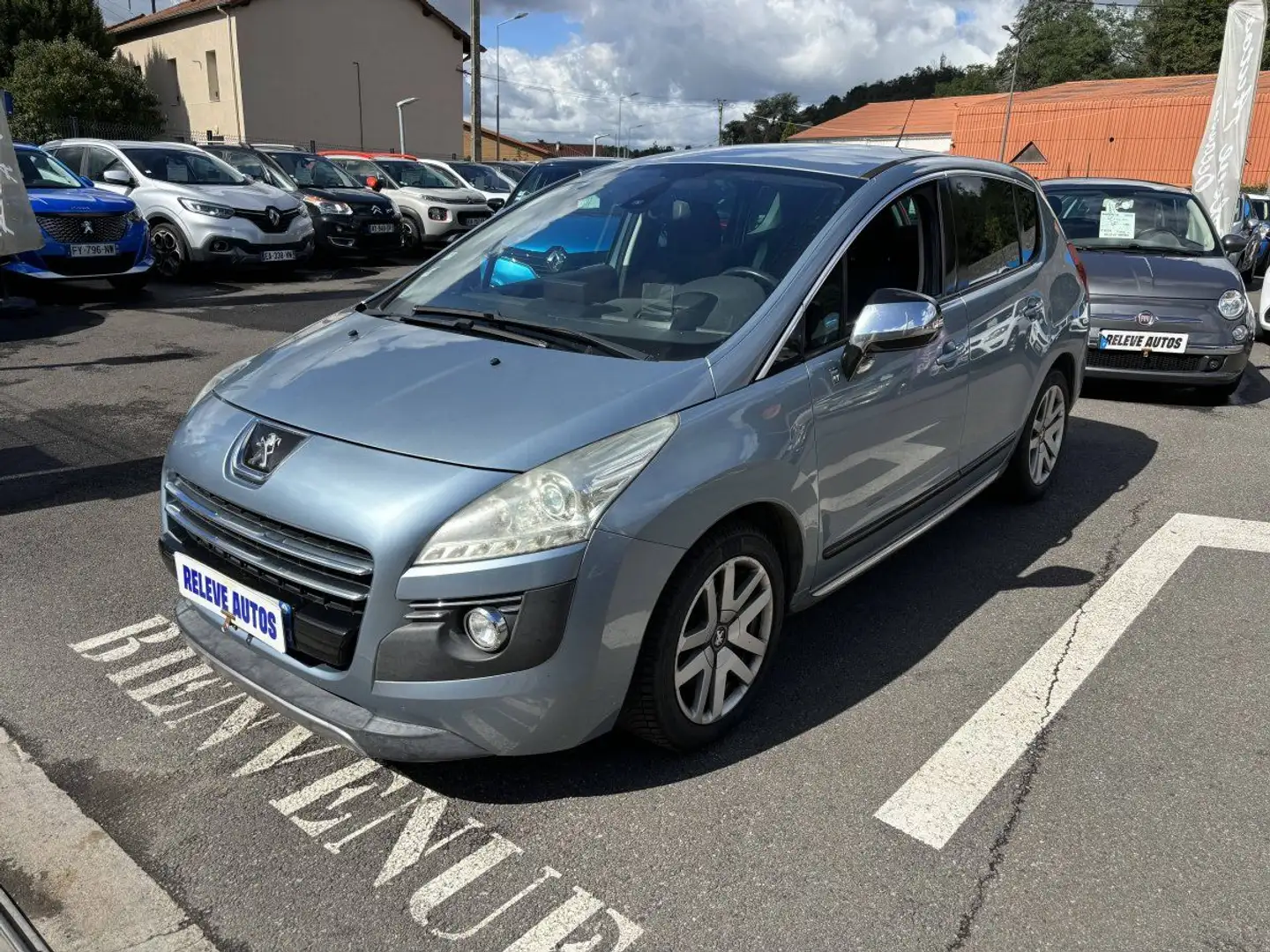 Peugeot 3008 2.0 HDi163 FAP Premium Pack BA Bleu - 2