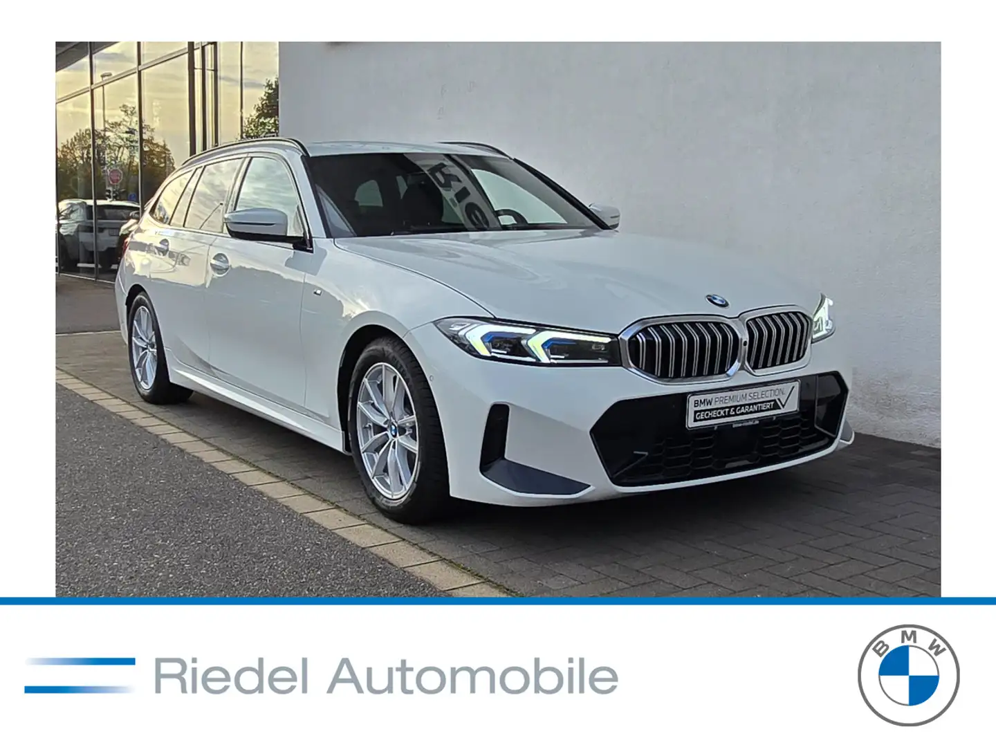 BMW 320 d Touring M Sportpaket AHK adapLED DAPro HiFi Weiß - 1