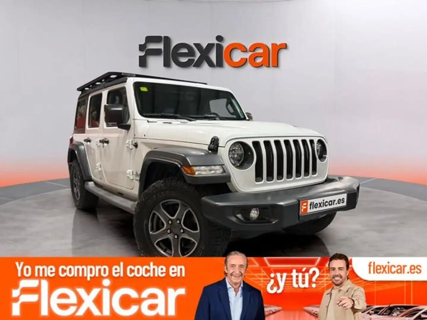 Jeep Wrangler 4p 2.2 CRD Sport 8ATX E6D Blanco - 1