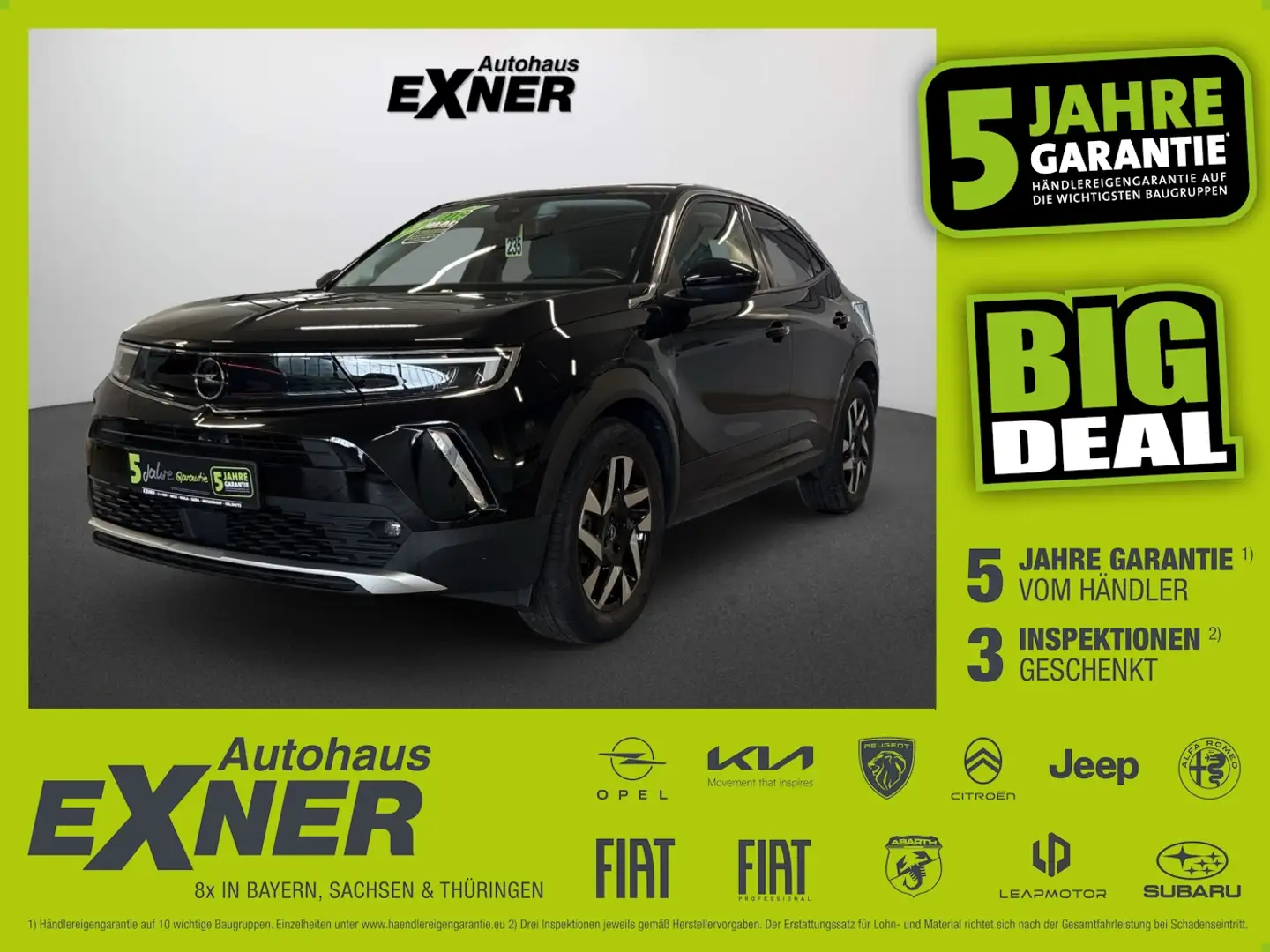 Opel Mokka-E ELEGANCE ACC+LED+SHZ+Winterp.+Kam.+LM Schwarz - 1