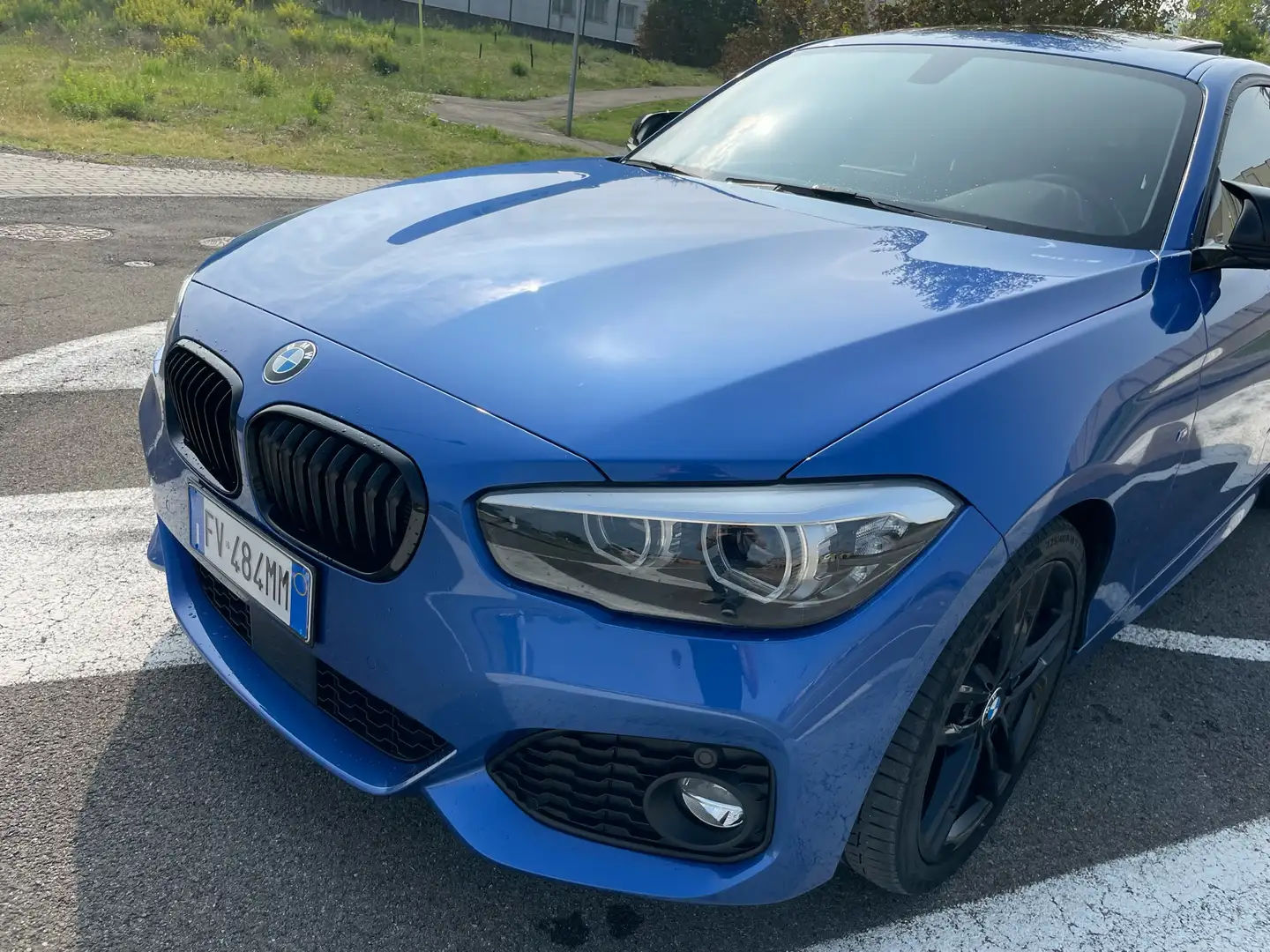 BMW 118 118d 5p Msport auto Blu/Azzurro - 2