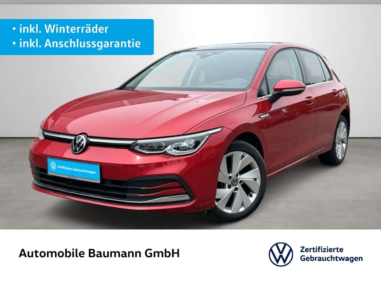 Volkswagen Golf 2022 — VIII 1.5 TSI STYLE *PANO*NAVI*HUD*KEYLESS*