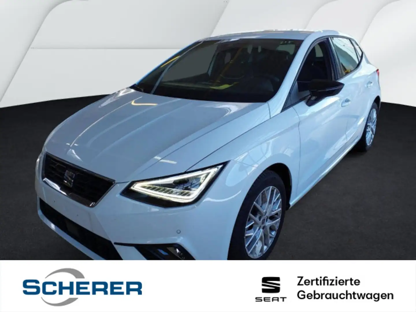 SEAT Ibiza FR 1.0 TSI DSG NAVI VOLL LED FULL LINK RFK Weiß - 1