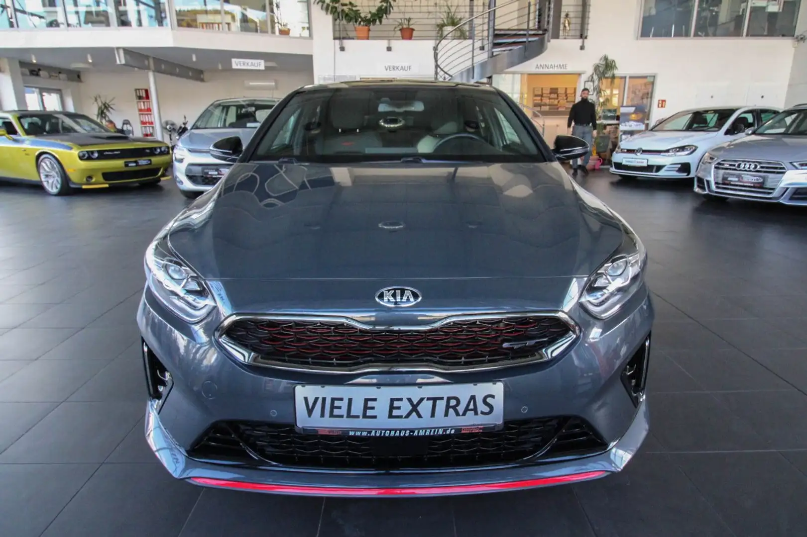 Kia ProCeed / pro_cee'd ProCeed GT/AHK/VIRTUAL/ACC/LED/KAMERA/JBL/GLS Gris - 2