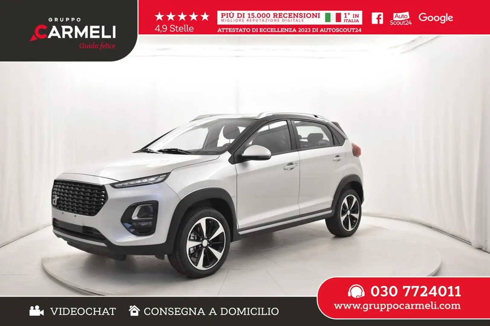 DR Automobiles DR 3.0 1.5 Gpl 114cv cvt - CAMPAGNA KM0 GIUGNO 2025 Argento - 1