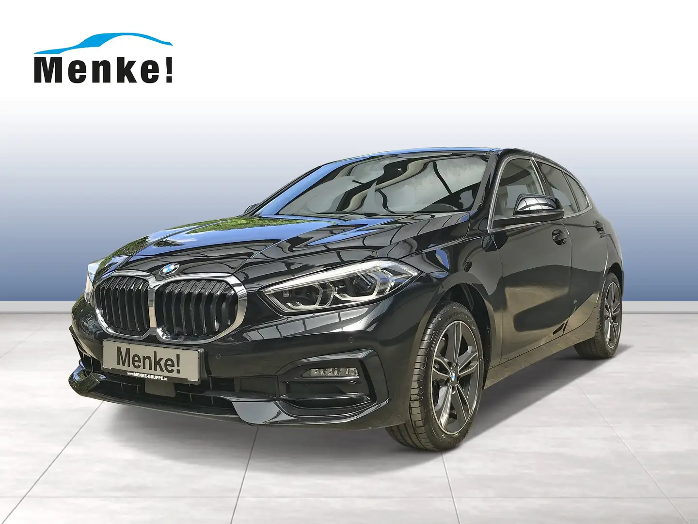 BMW 118 i   Sport Line DAB LED Tempomat Klimaaut. Black - 1