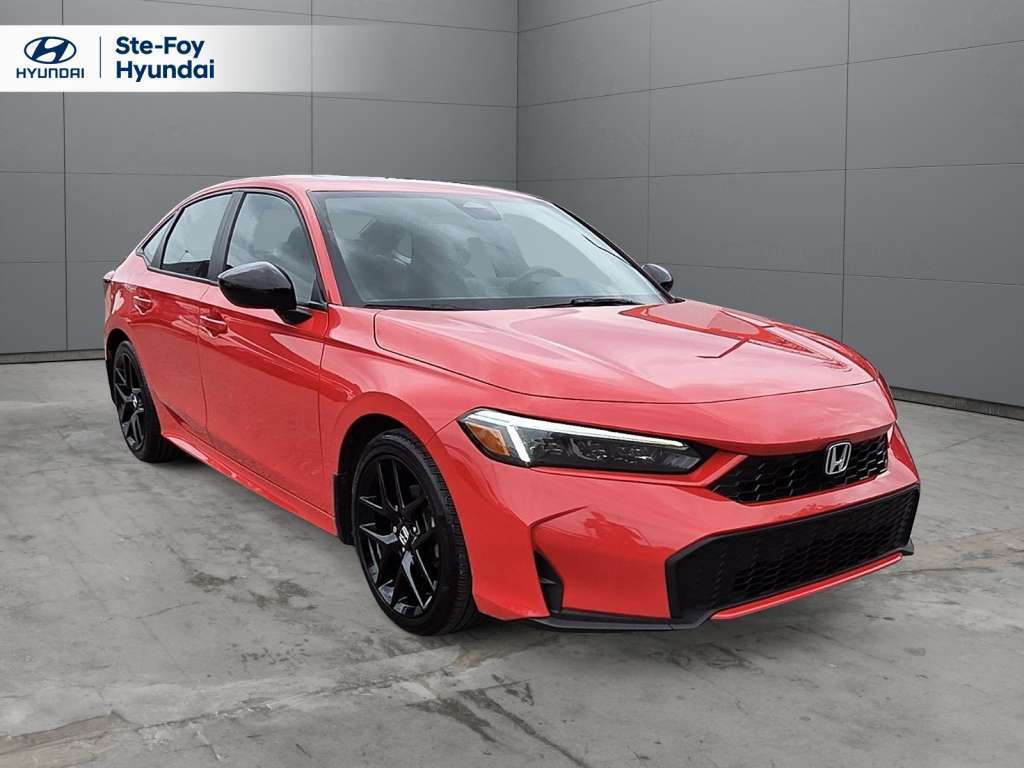 2025 Honda Civic SPORT HYBRID | BANCS & VOLANT CHAUFFANTS | JAMAIS ACC — снимка 1