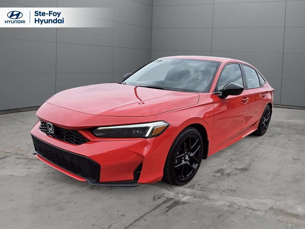 2025 Honda Civic SPORT HYBRID | BANCS & VOLANT CHAUFFANTS | JAMAIS ACC