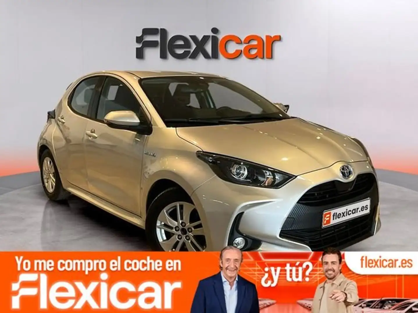 Toyota Yaris 120H 1.5 Business Plus Gris - 1