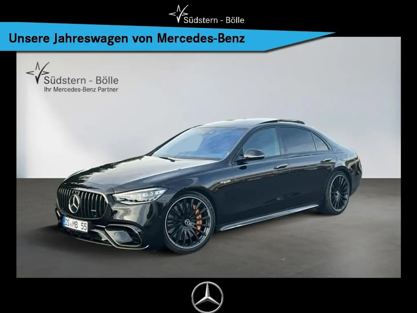 Mercedes-Benz S 63 AMG E Perf +DISTRO+MEMORY+KAMERA+AMBIENTE Noir - 1