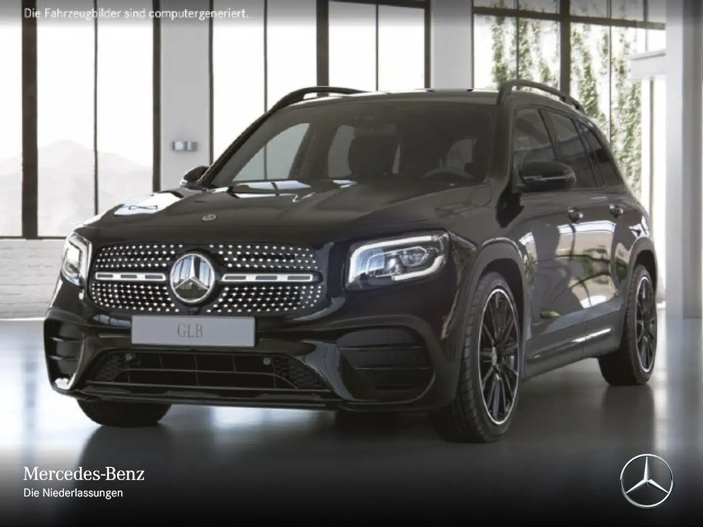 Mercedes-Benz GLB 220 d 4M AMG+NIGHT+LED+STHZG+KAMERA+8G Schwarz - 2