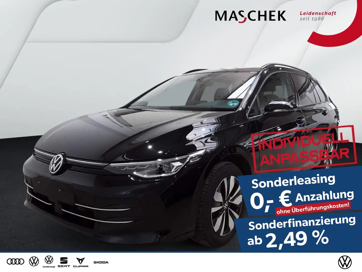 Volkswagen Golf Variant Goal 1.5 TSI AHK Navi GRA RearView Schwarz - 1