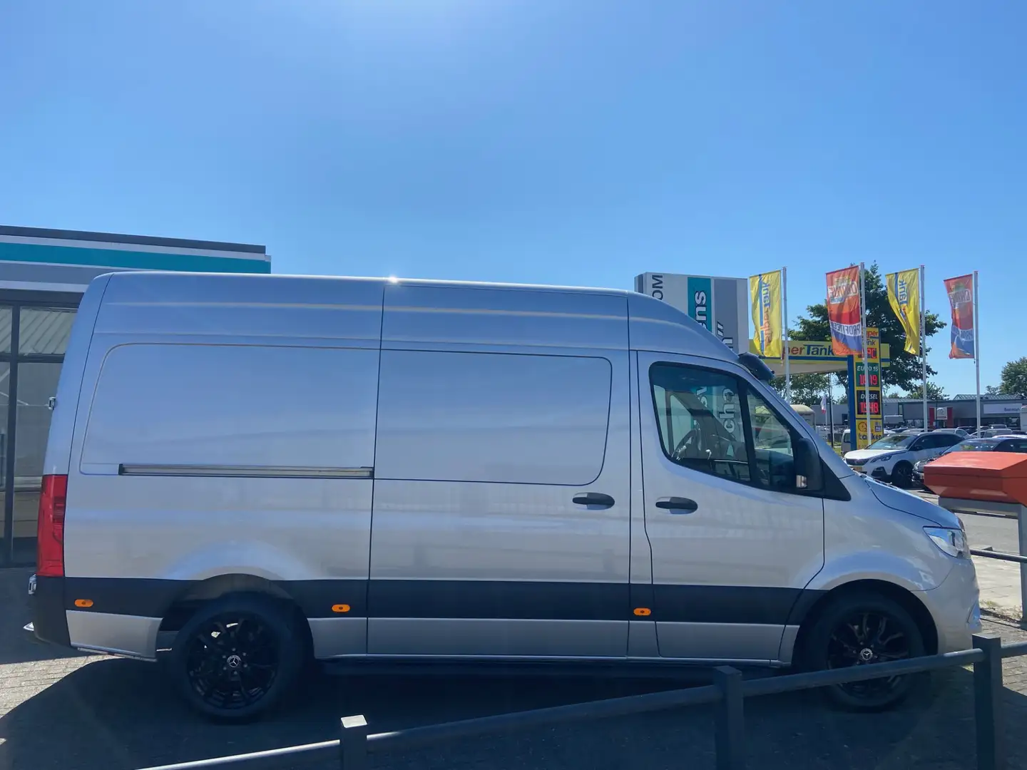 Mercedes-Benz Sprinter 319 3.0 CDI V6 L2H2 E6 | Zeer netjes | 2x Gev. Sto Grijs - 2