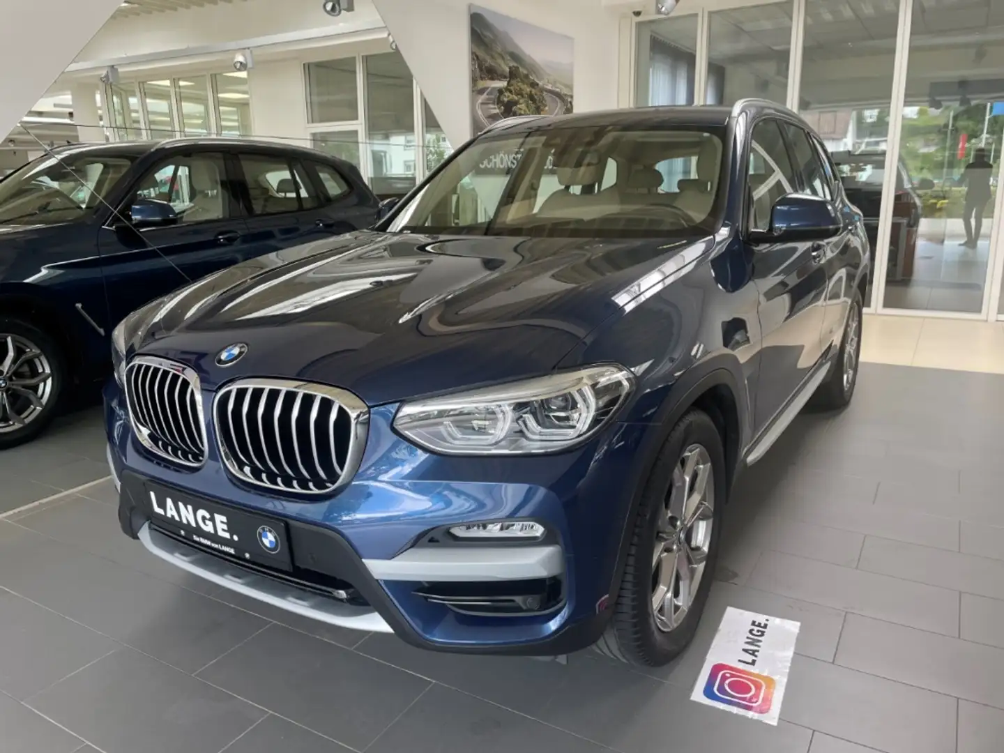BMW X3 20i xLine AHK Adp.LED Head-Up Standh. RFK Azul - 1