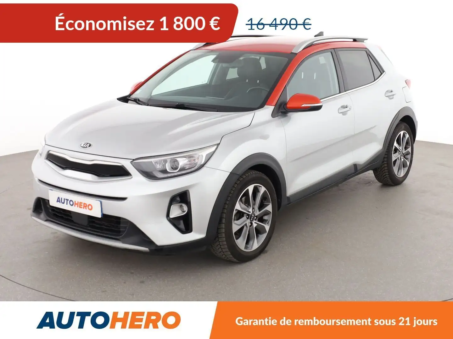 Kia Stonic 1.0 T-GDi ISG Premium DCT7 Gris - 1