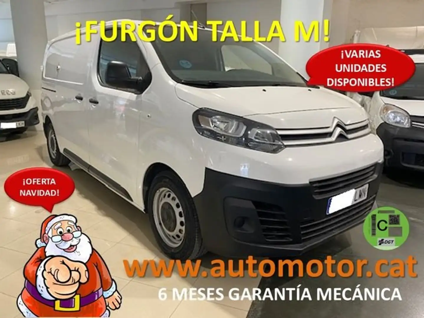 Citroen Jumpy Talla M BlueHDi 120 SS 6v Control Blanco - 1