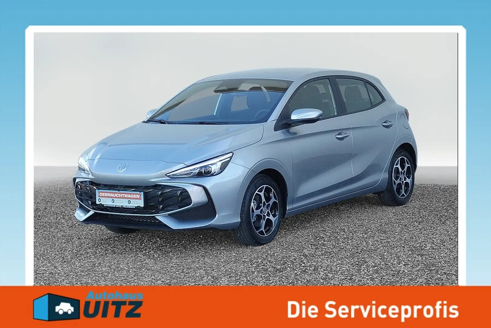 MG MG3 1,5 Comfort +RFK+Navi+LED+ALU+PDC+DAB Silber - 1